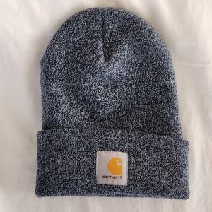 Carhartt knit black and white beanie